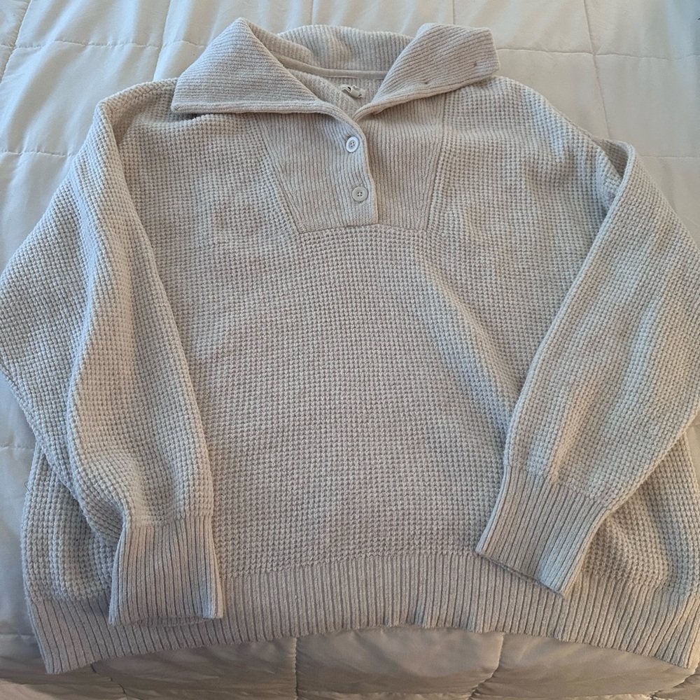 Women's Aerie Cream Sweater size xl